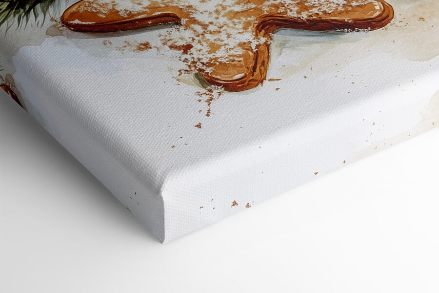 Šálka horúcej čokolády s marshmallows a perníkovými sušienkami