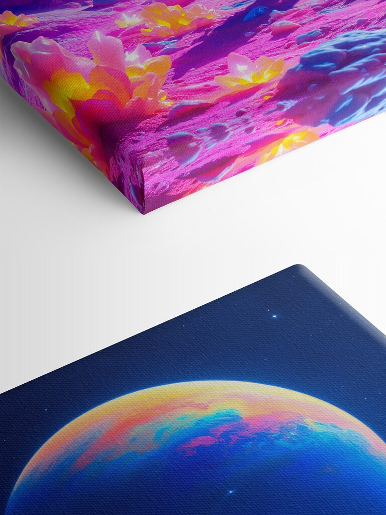 Astronaut walking on a desert Astronaut walking on a desert