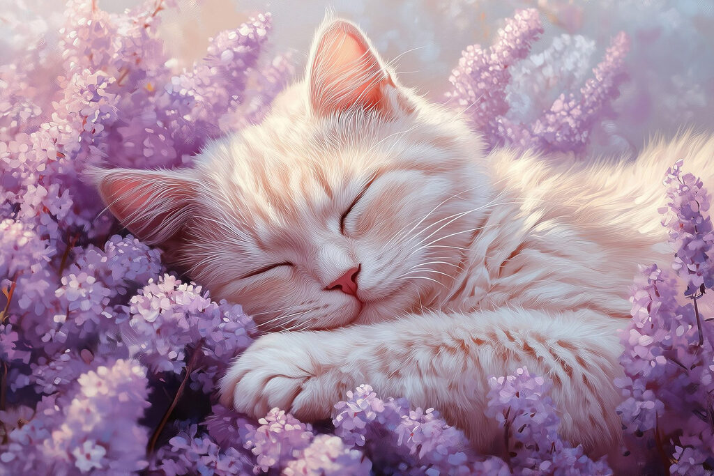 Mačka spiaca v záhone s42012p 1024x683 - Mačka spiaca v záhone - tegory