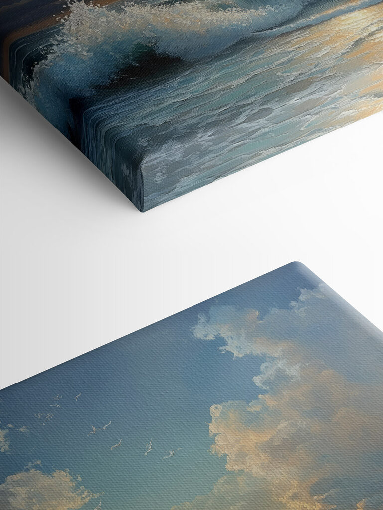 Waves crashing on the beach Waves crashing on the beach