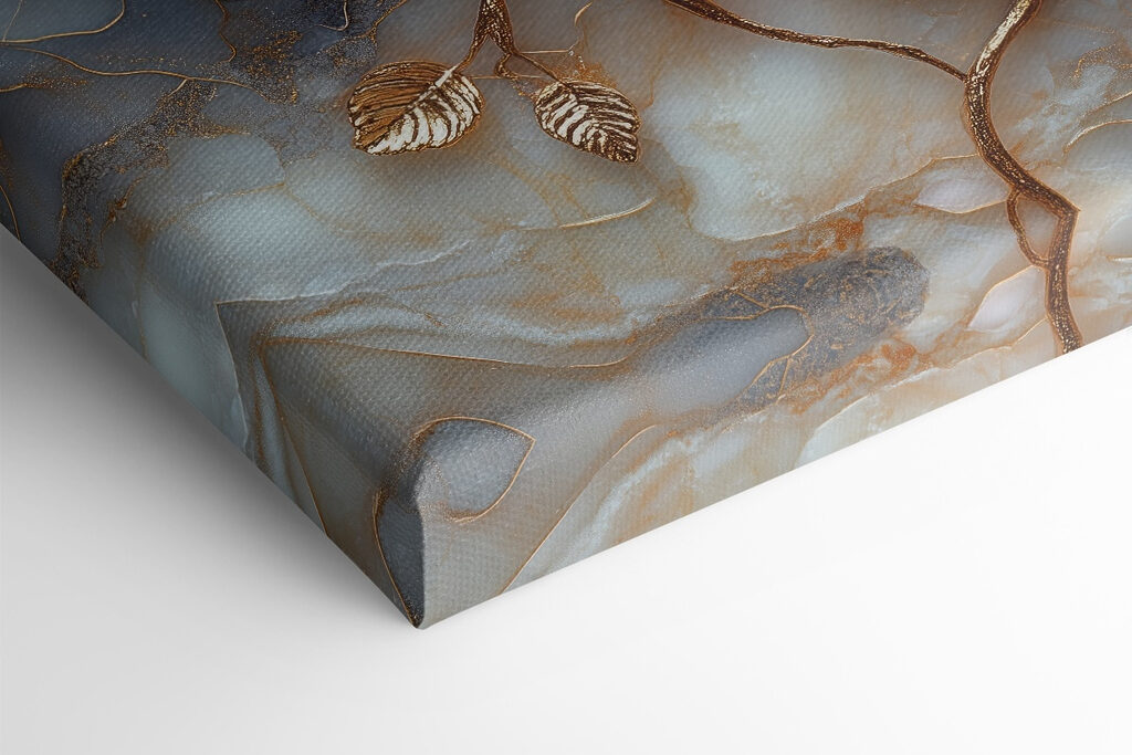 Delicate orchids on marble backdrop Delicate orchids on marble backdrop