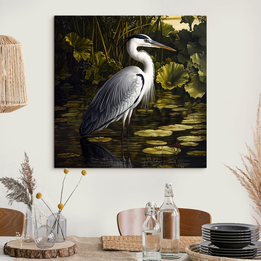 Bird standing in water