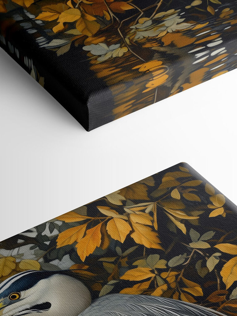 Bird standing in water