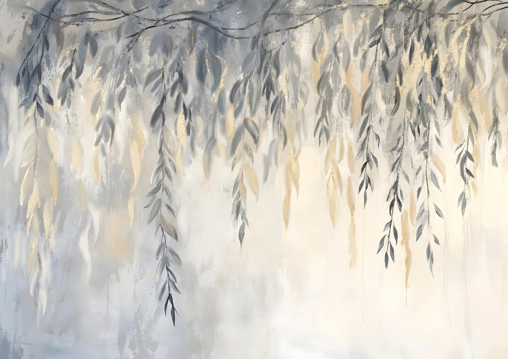 Painting of a tree branch Painting of a tree branch