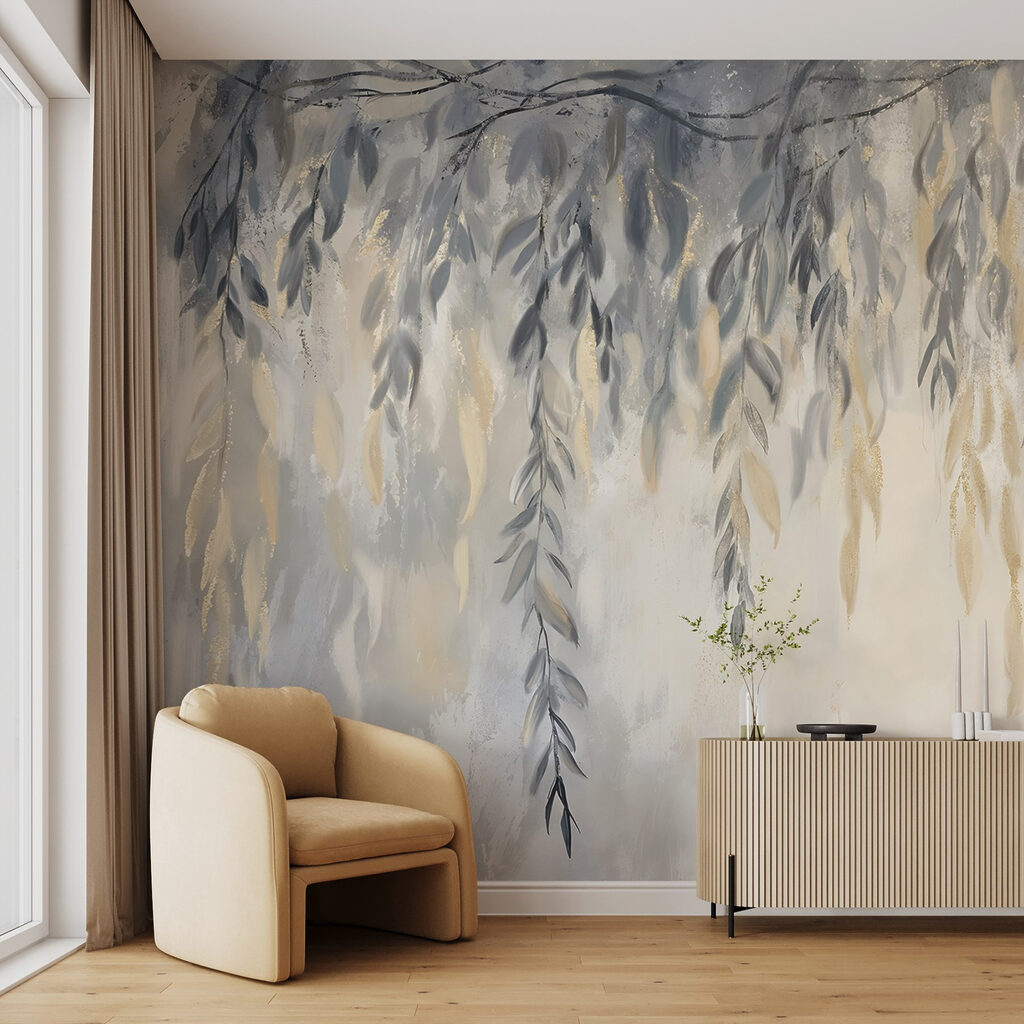 Painting of a tree branch Painting of a tree branch