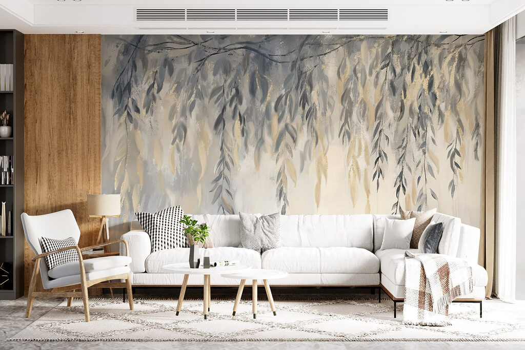 Painting of a tree branch Painting of a tree branch