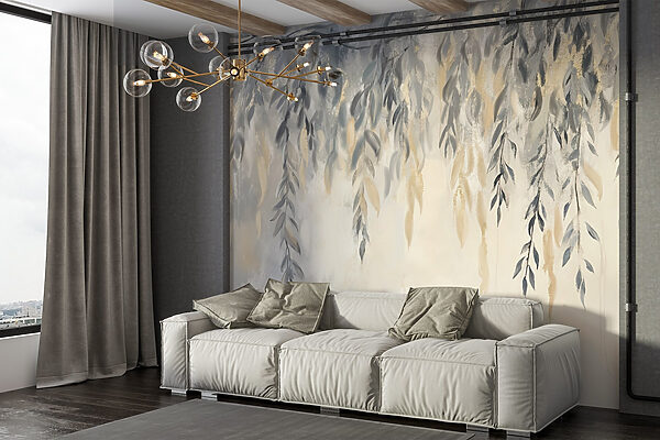 Painting of a tree branch Painting of a tree branch