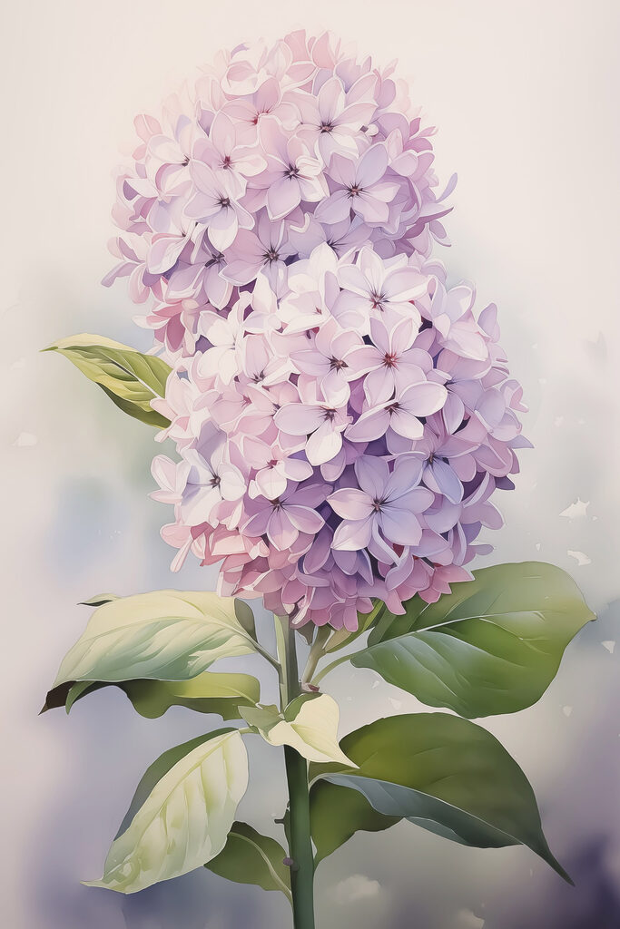 Delicate blooms in soft pastel hues Delicate blooms in soft pastel hues