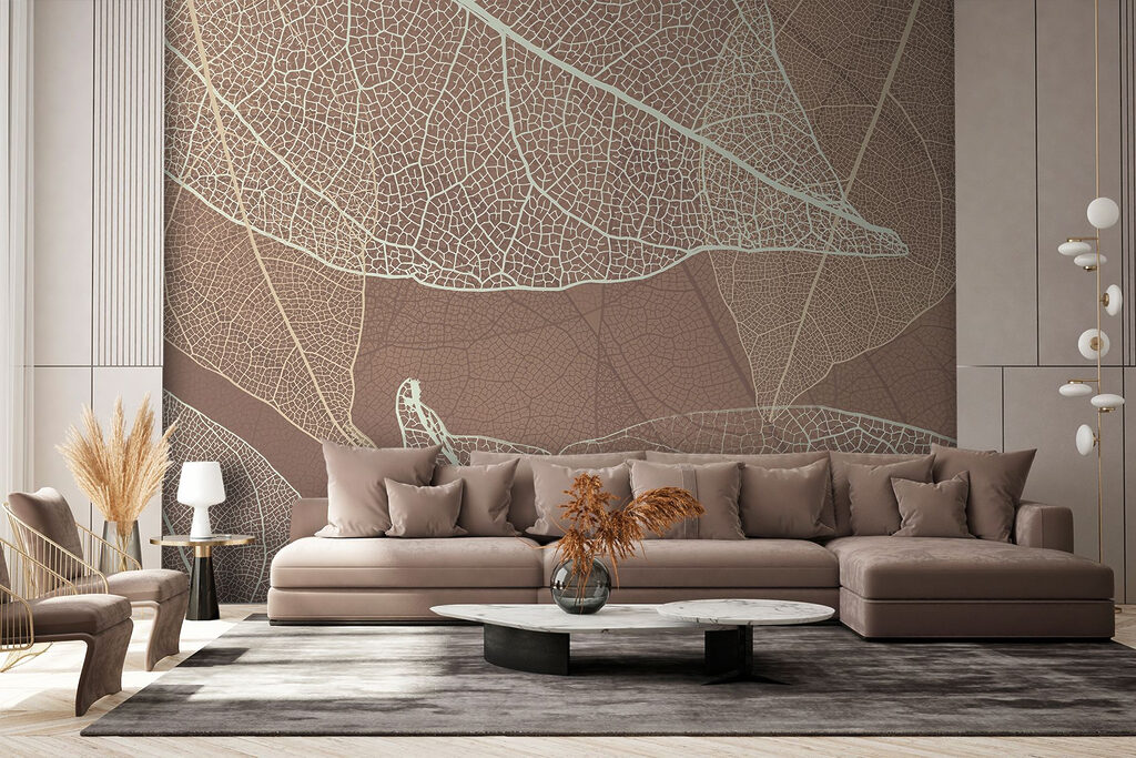 Delicate veins of nature's artwork