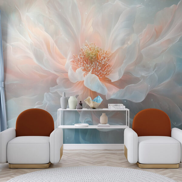 Delicate petals in soft hues