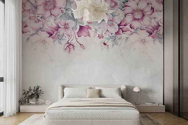 Floral elegance in soft pastels