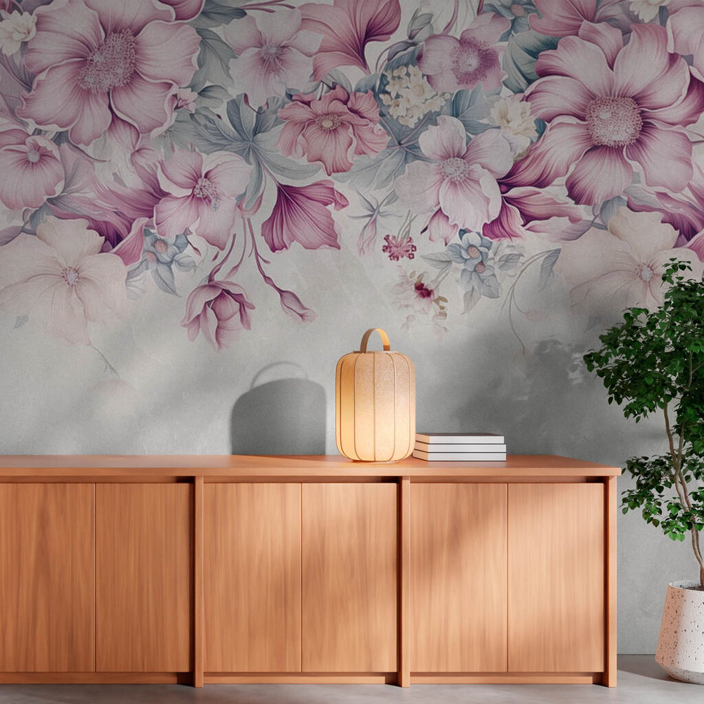 Floral elegance in soft pastels