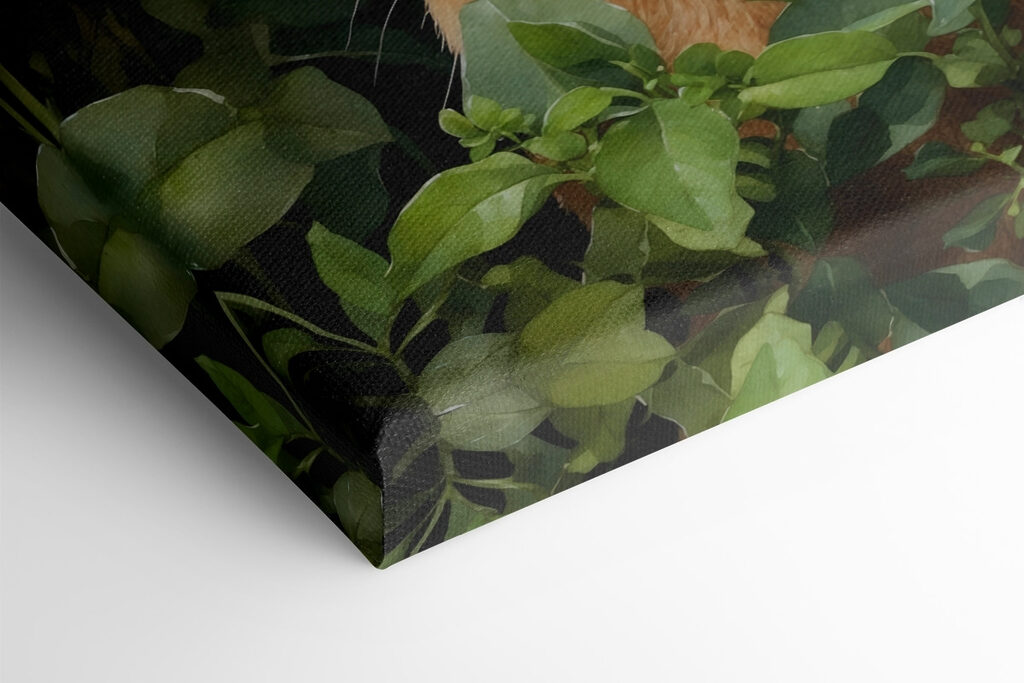 Rabbit in the bushes