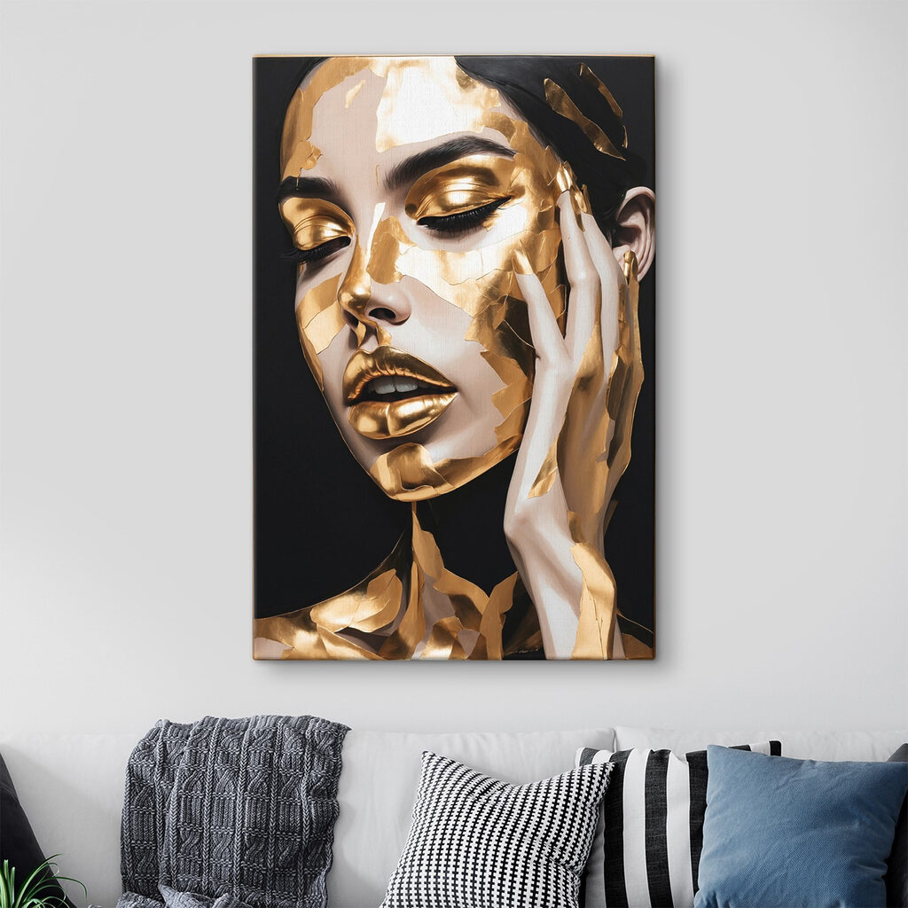 Ethereal beauty in textured art Ethereal beauty in textured art