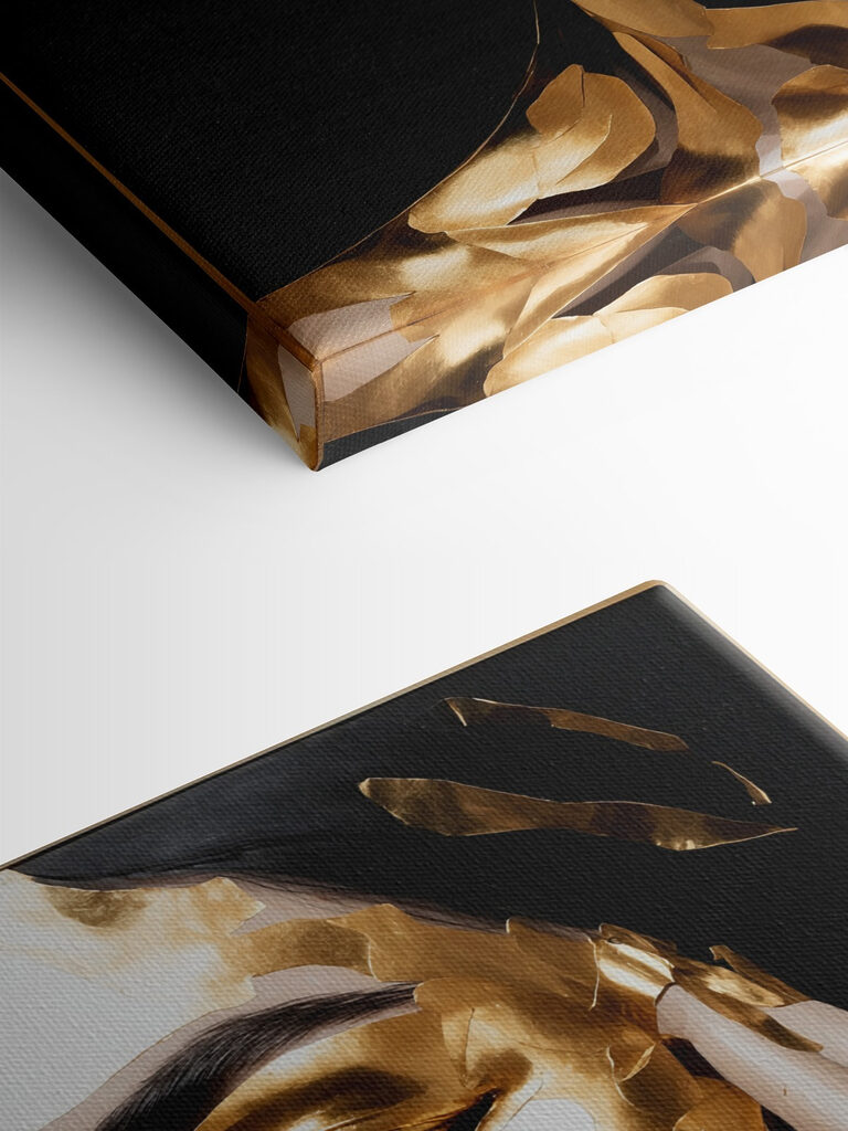 Ethereal beauty in textured art Ethereal beauty in textured art