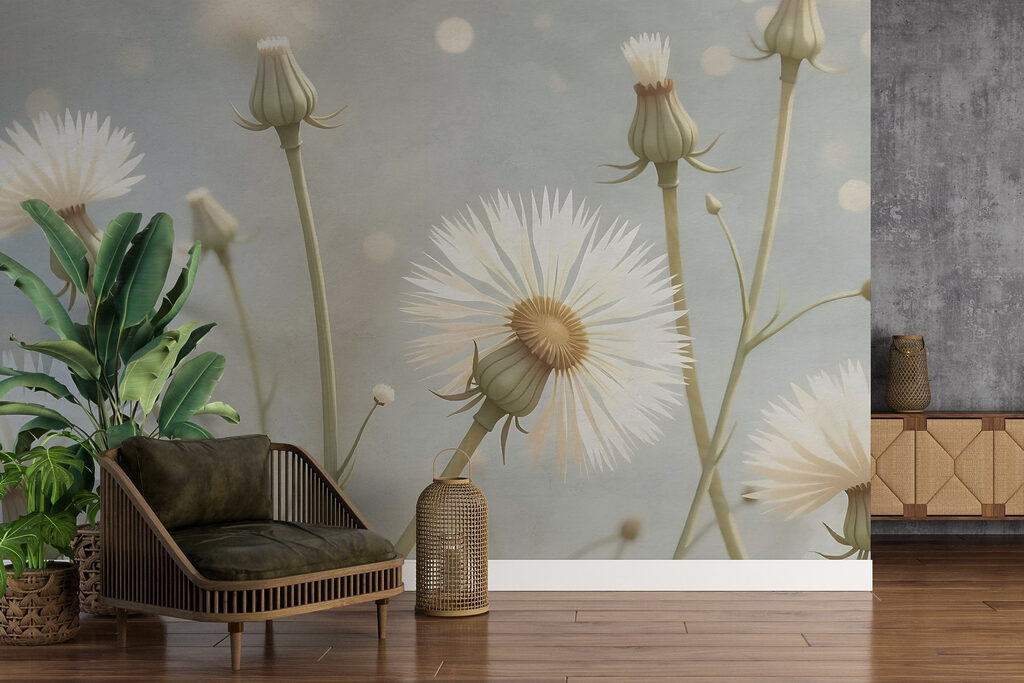 Delicate flowers in soft hues Delicate flowers in soft hues