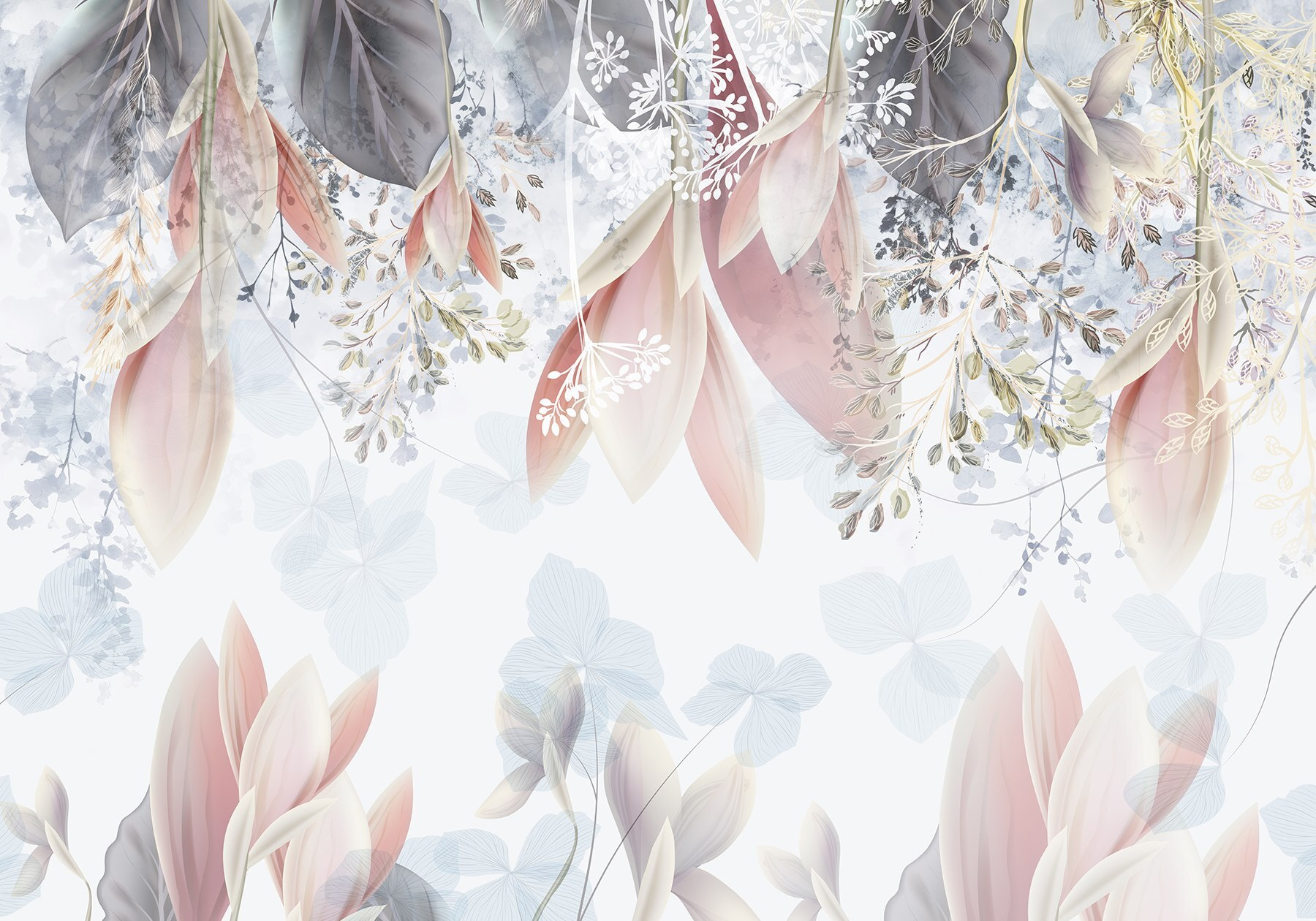 Delicate hues of nature's beauty