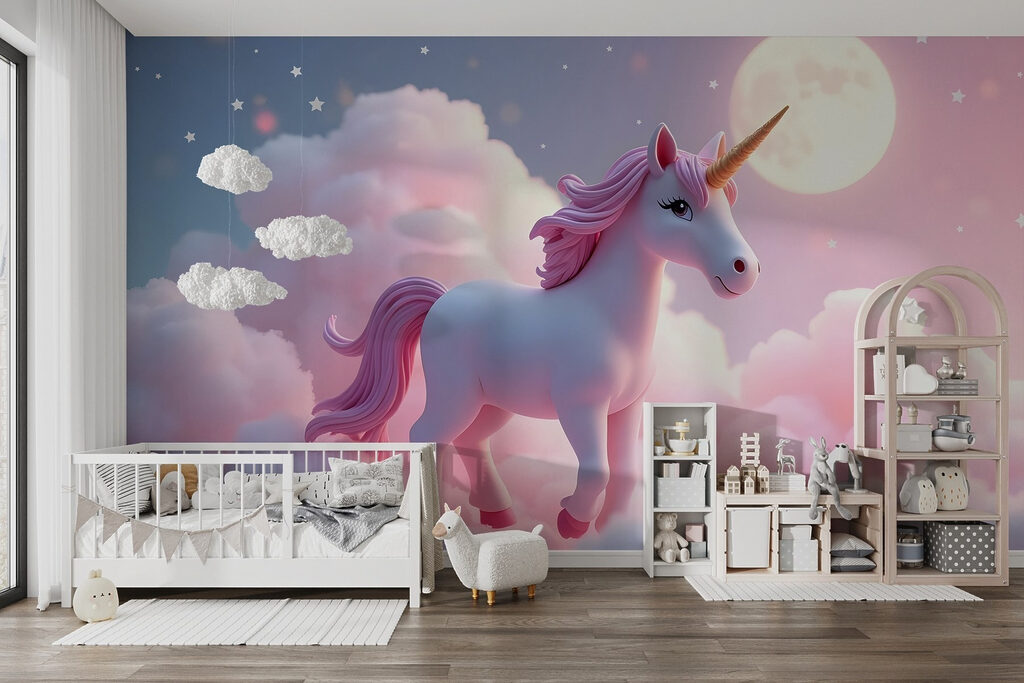 Unicorn in the clouds