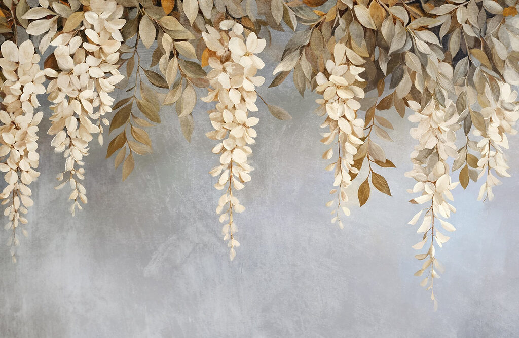 Delicate leaves cascade beautifully down Delicate leaves cascade beautifully down