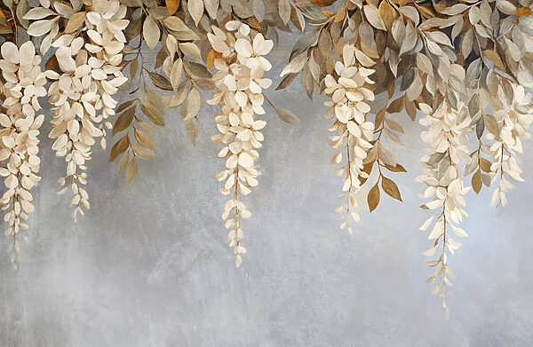 Delicate leaves cascade beautifully down Delicate leaves cascade beautifully down