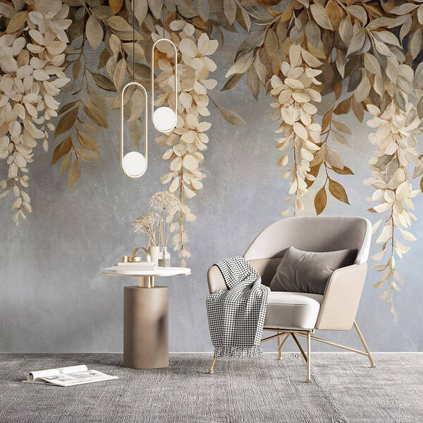 Delicate leaves cascade beautifully down Delicate leaves cascade beautifully down