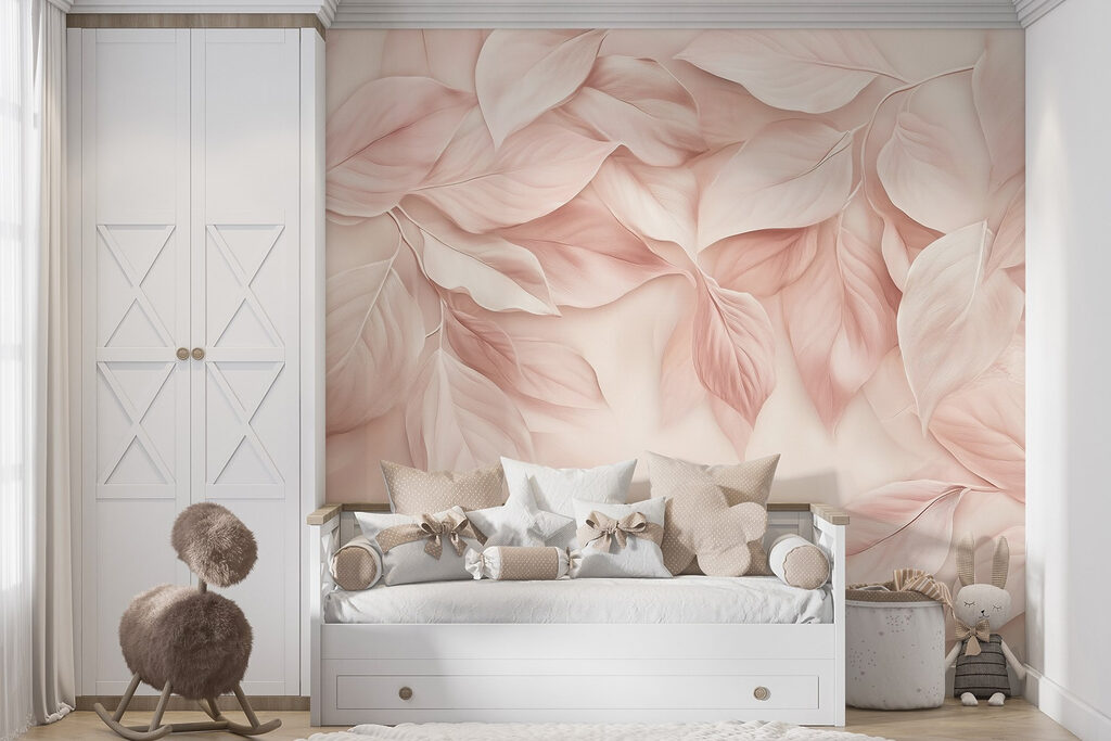 Delicate leaves in soft hues Delicate leaves in soft hues