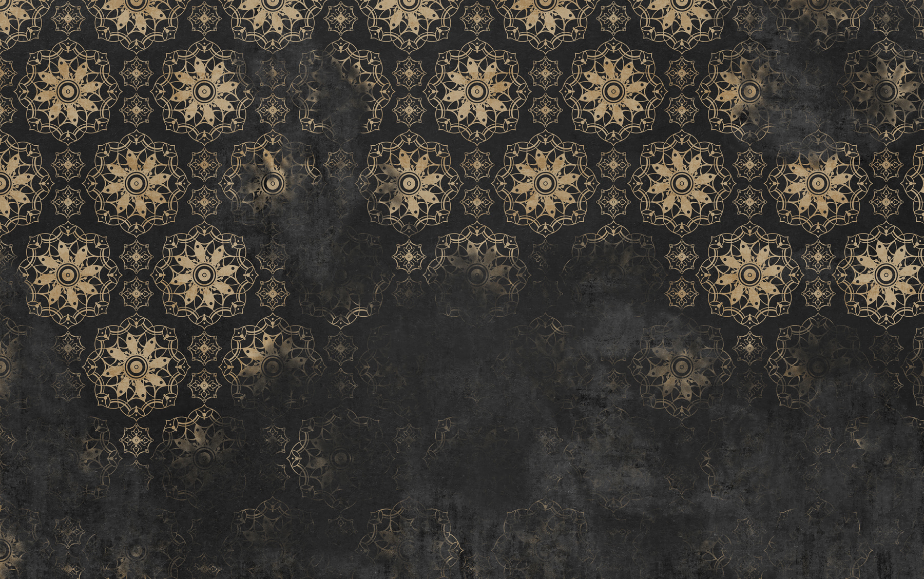 Intricate patterns on a dark background Intricate patterns on a dark background
