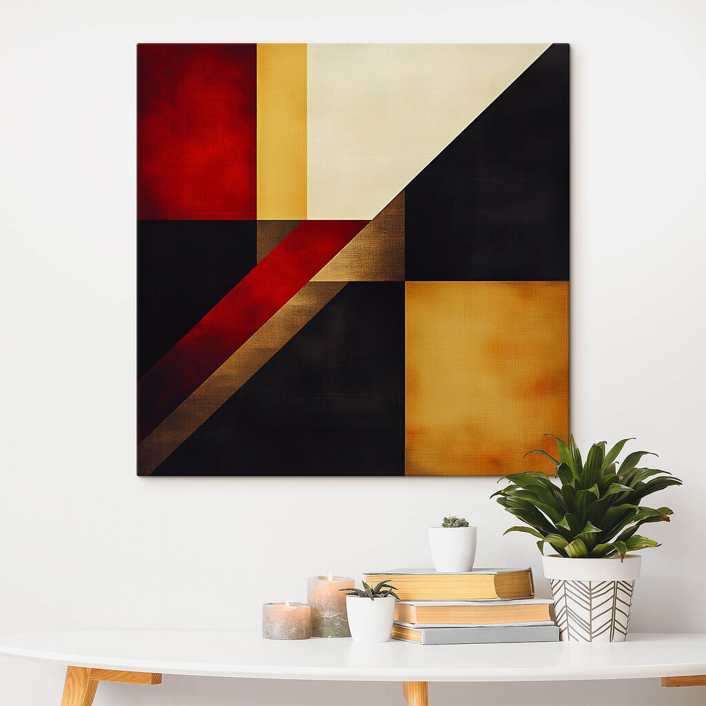 Colorful squares and rectangles