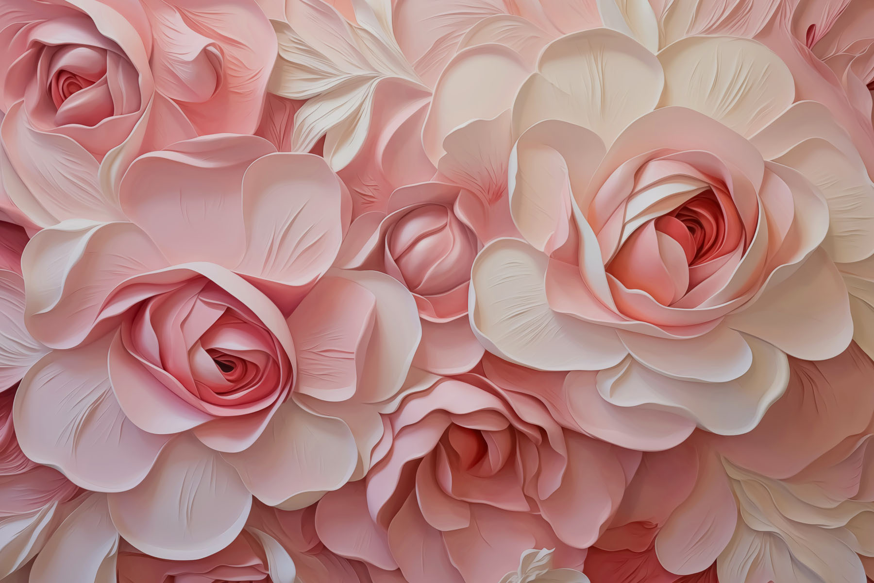 Beautiful pastel blooms in harmony Beautiful pastel blooms in harmony