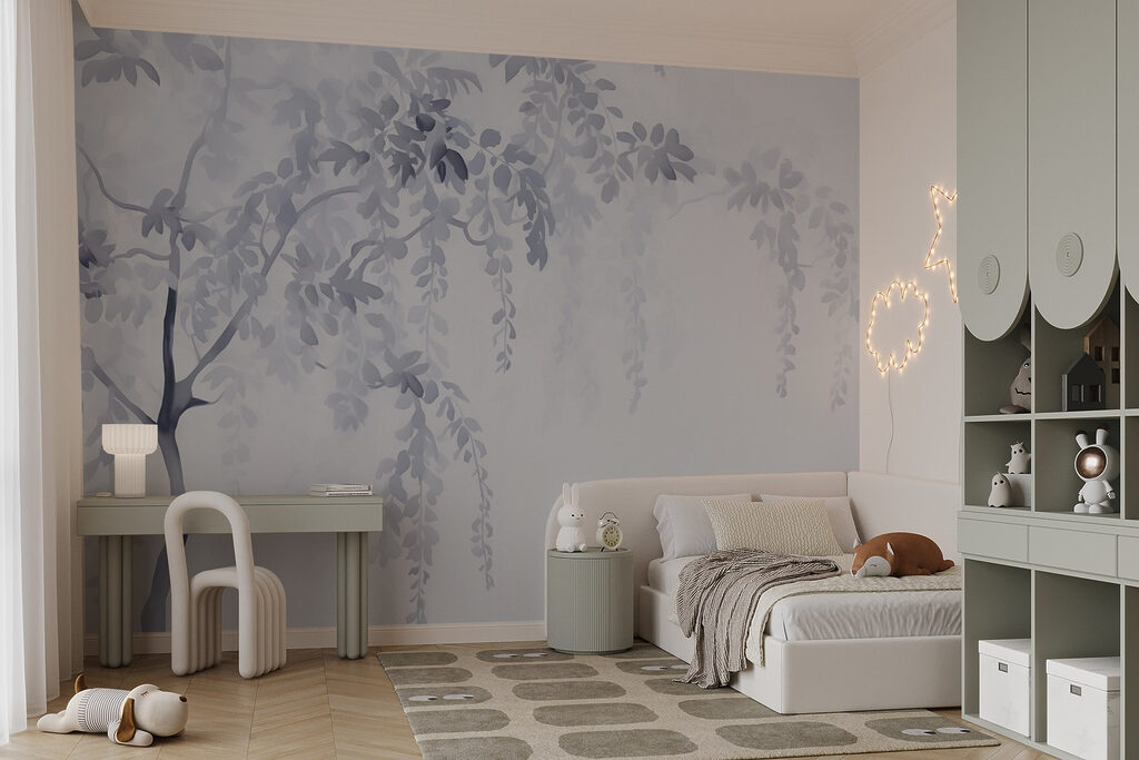 Tree branch with leaves