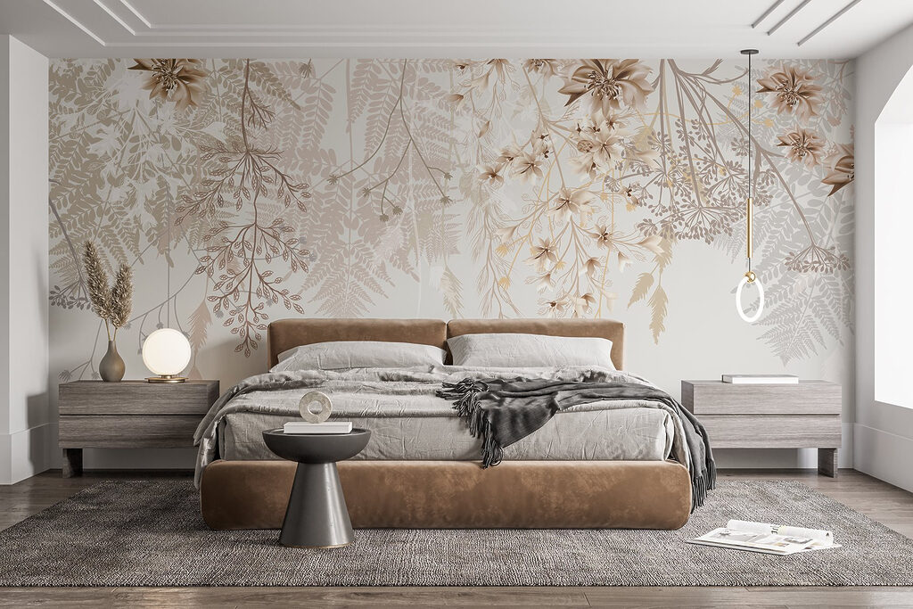 Delicate flora in soft hues