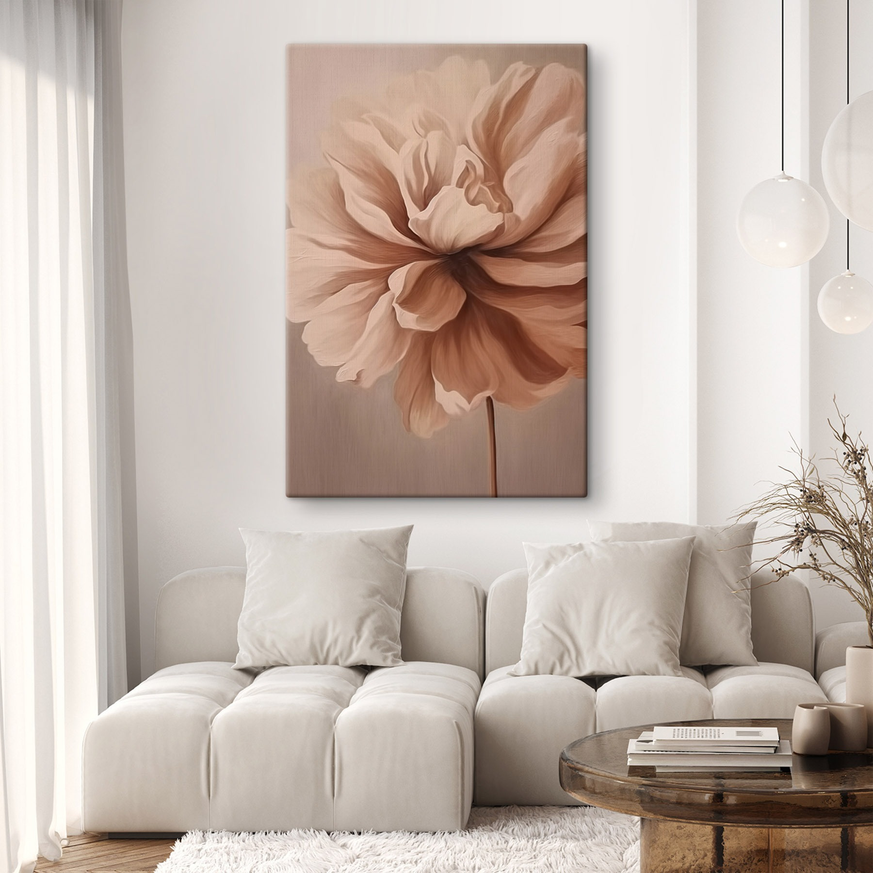 Delicate bloom in soft tones