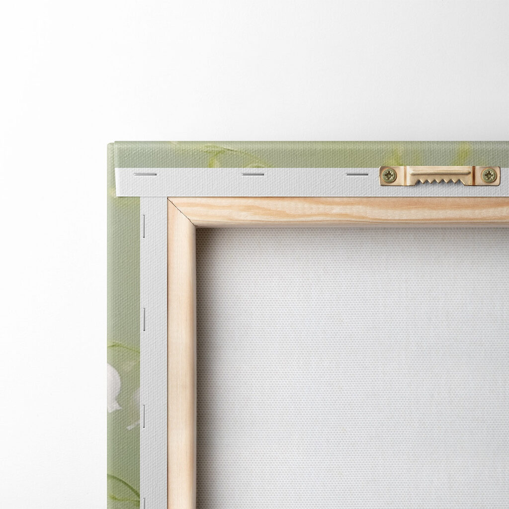 Painting of flowers and leaves