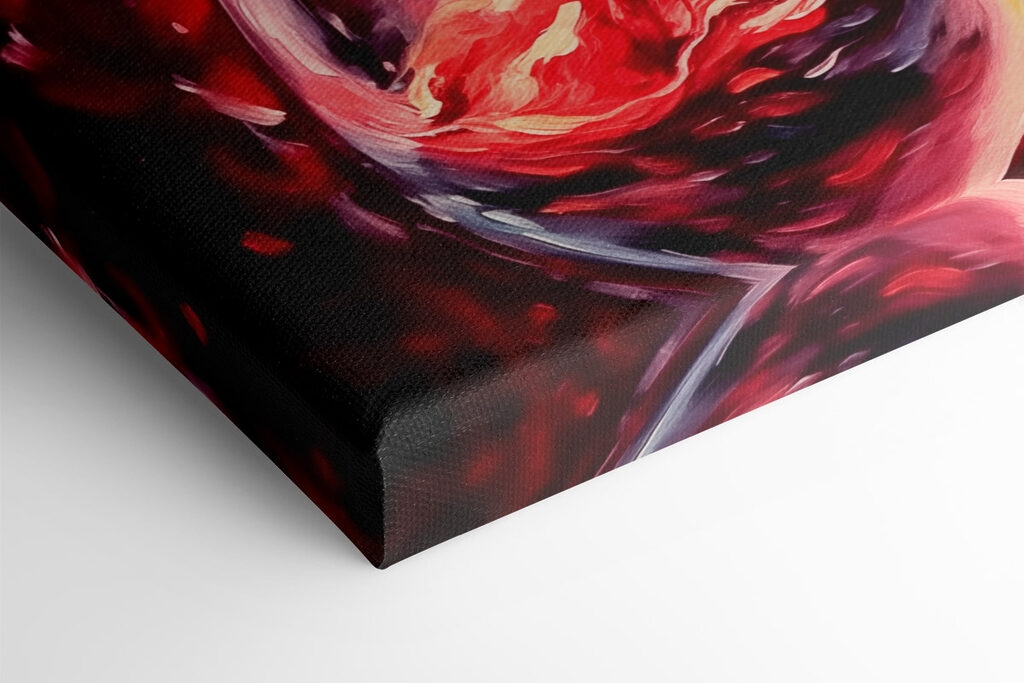 Wine pouring into a glass