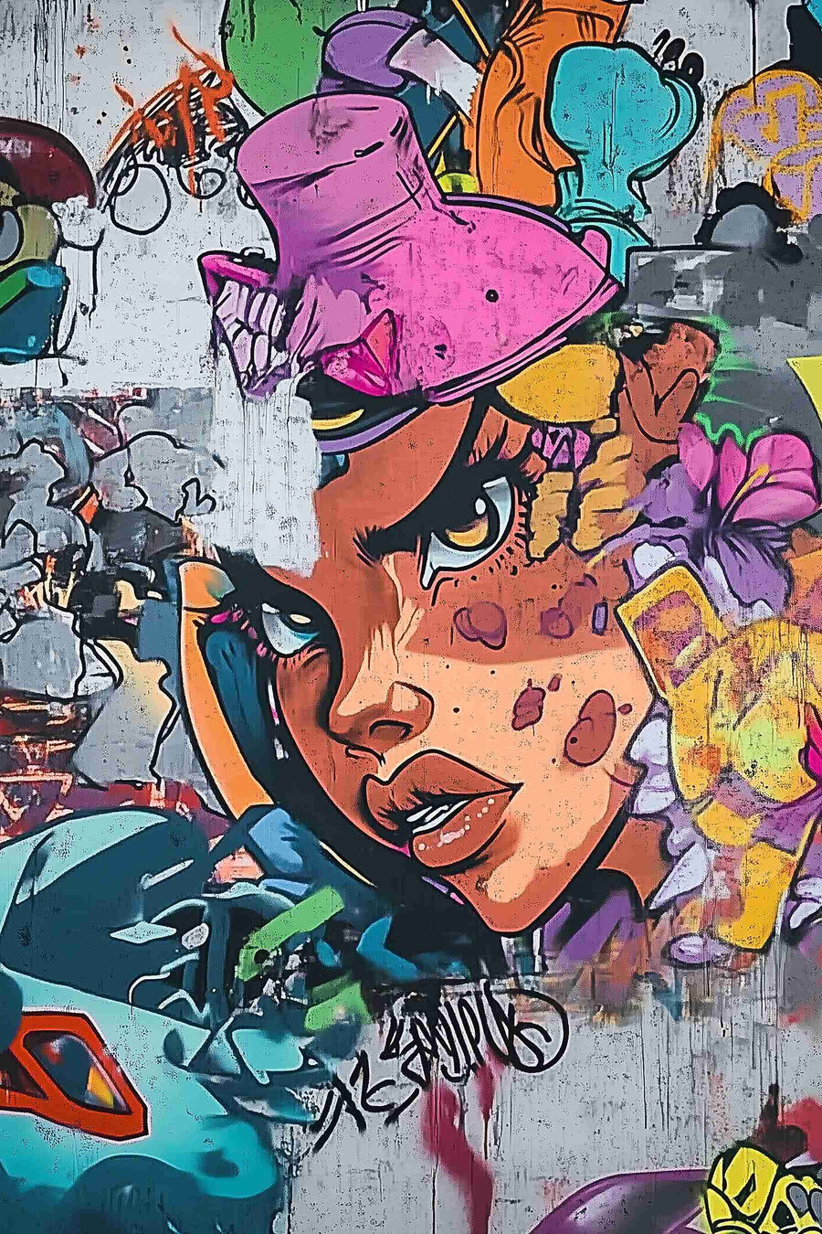 Graffiti na stene