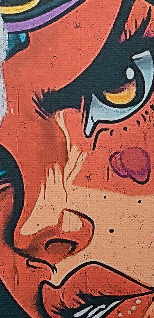 Graffiti on a wall Graffiti on a wall