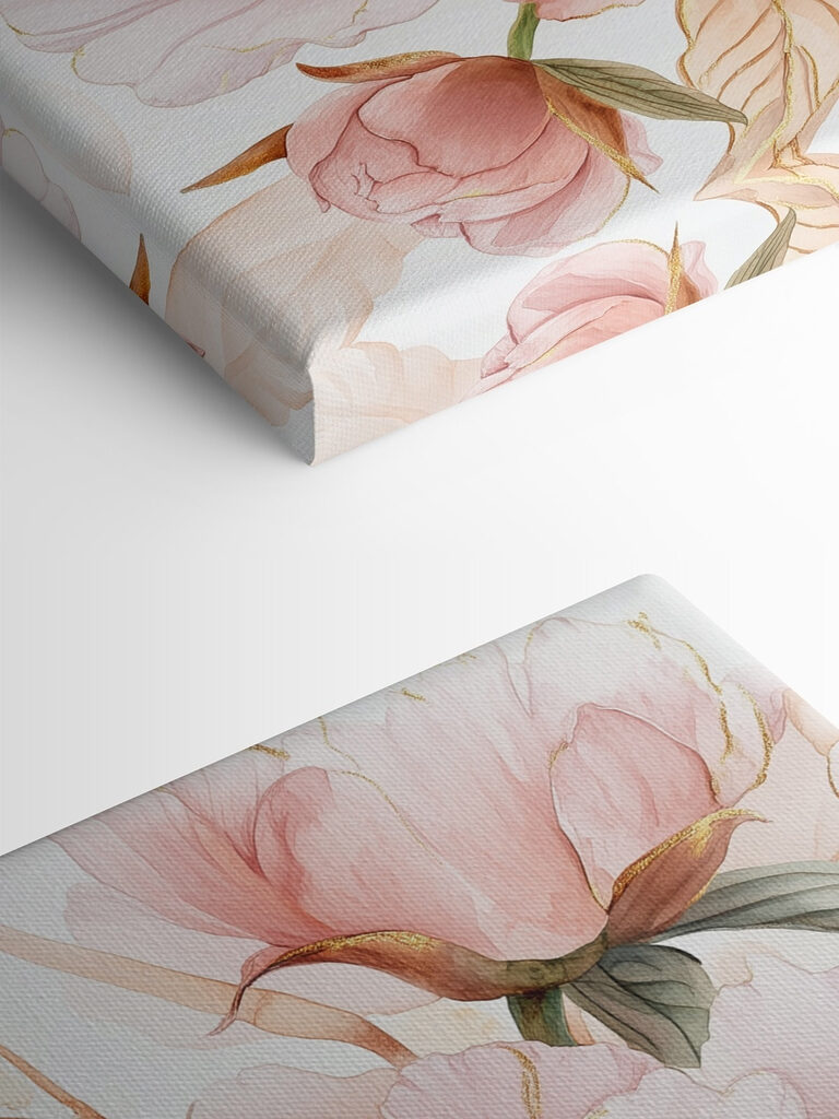 Delicate petals in soft hues