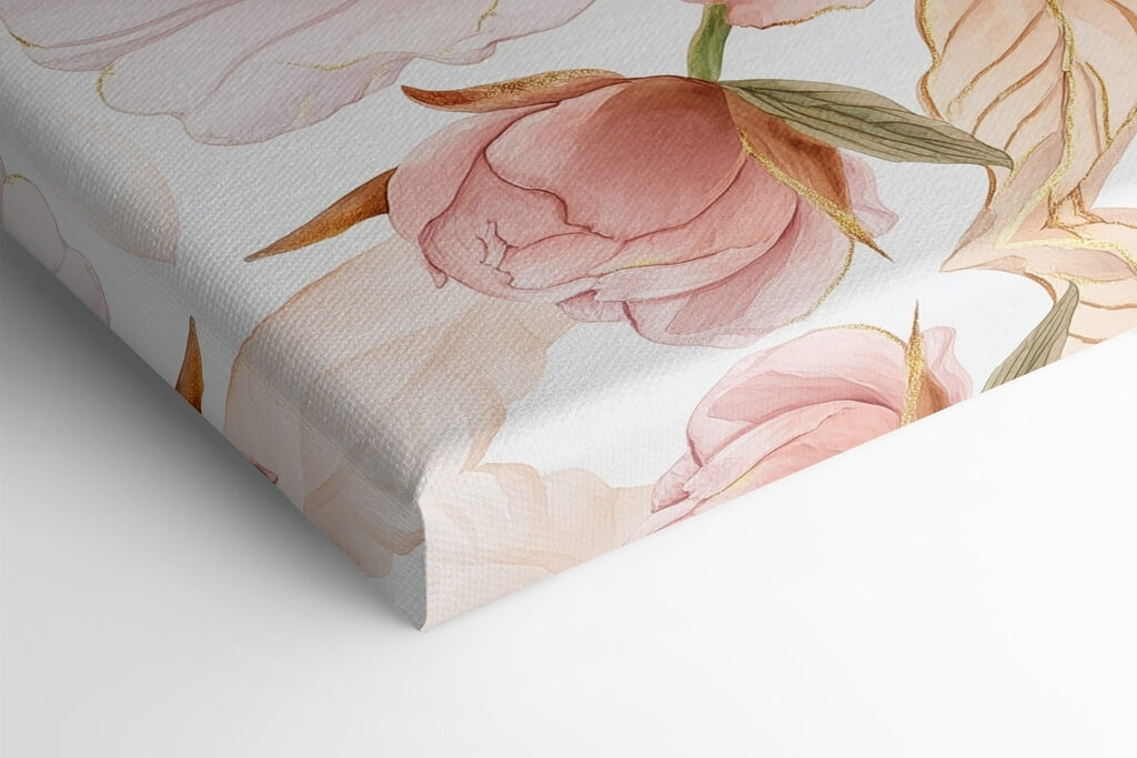 Delicate petals in soft hues