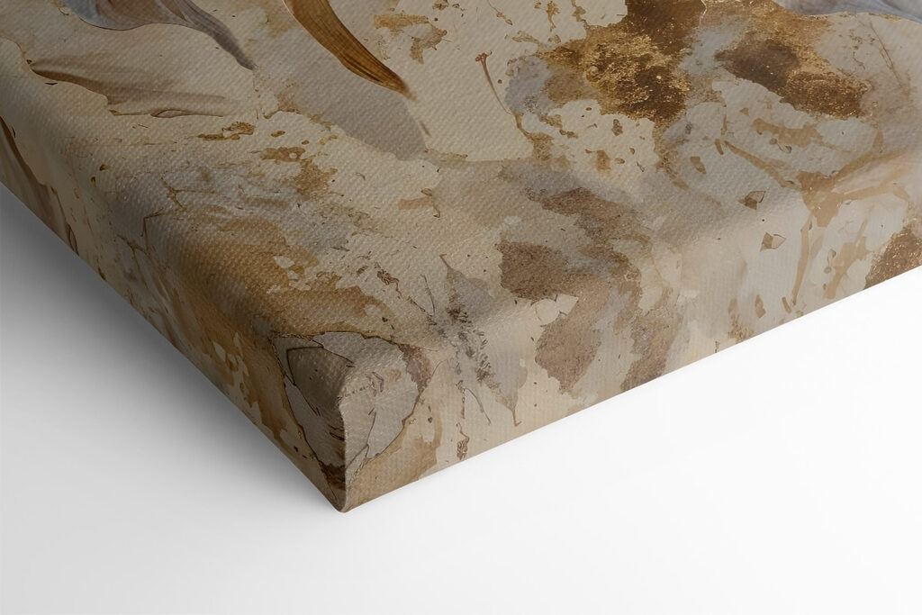 Painting of white flowers