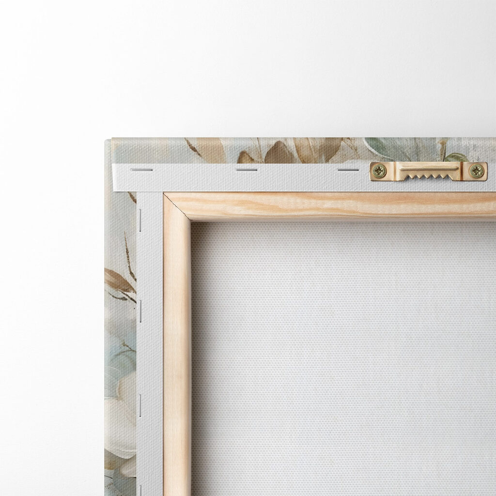 Painting of white flowers Painting of white flowers