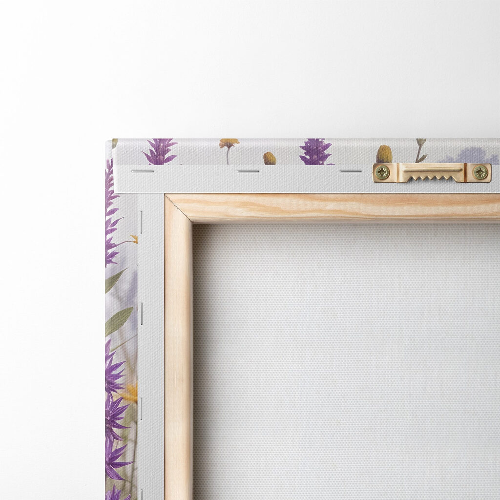 Field of flowers and grass Field of flowers and grass