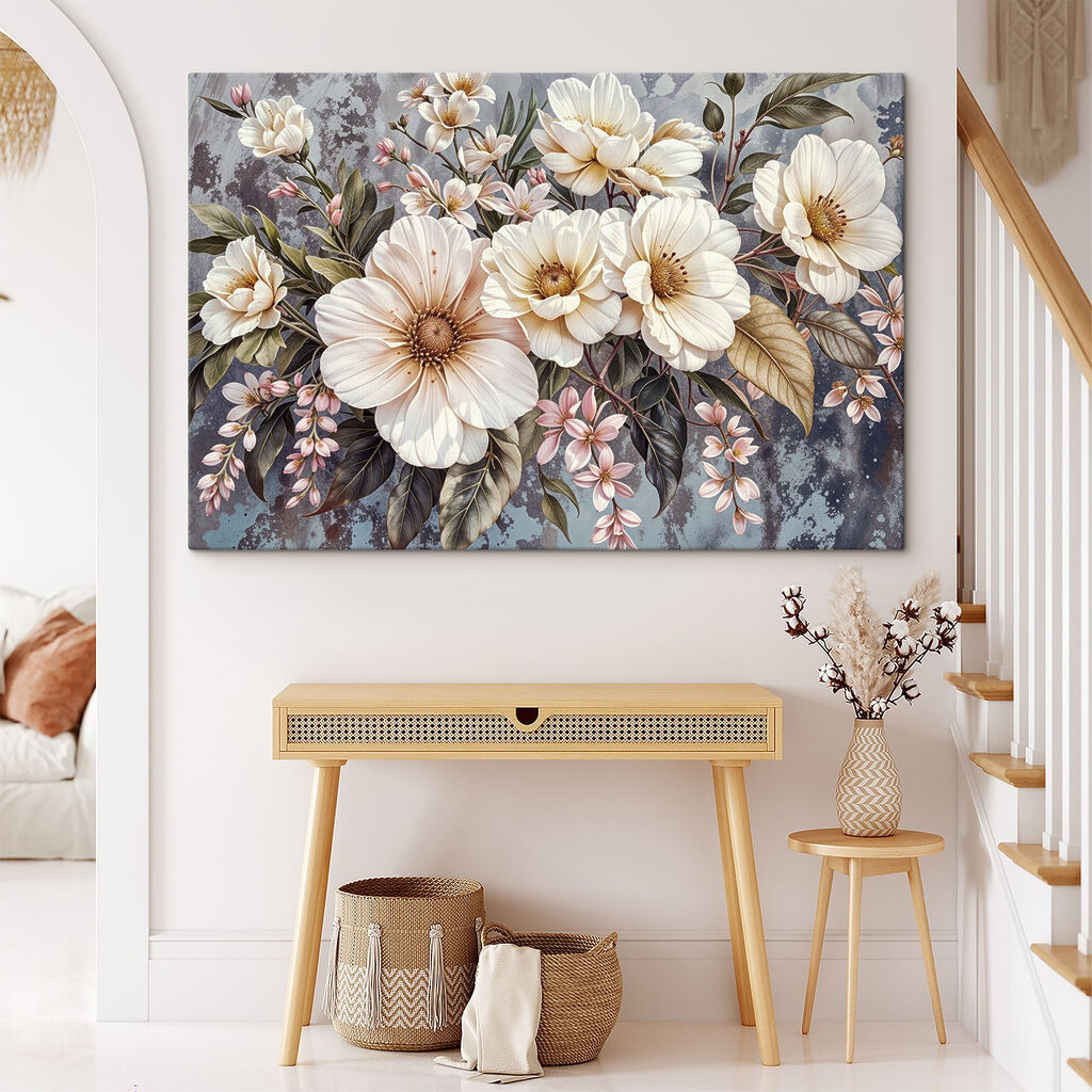 Group of white flowers