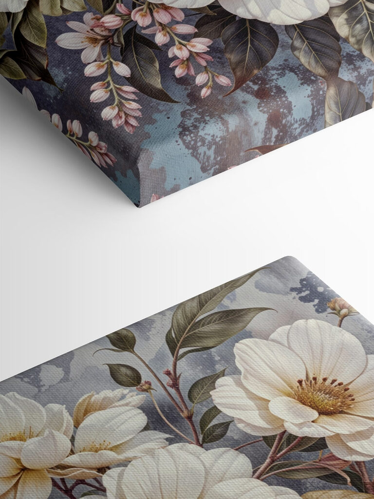 Group of white flowers