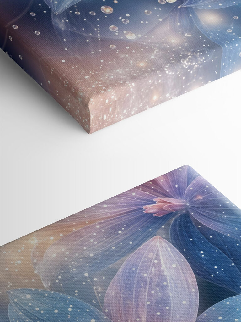 Delicate blossoms in soft colors