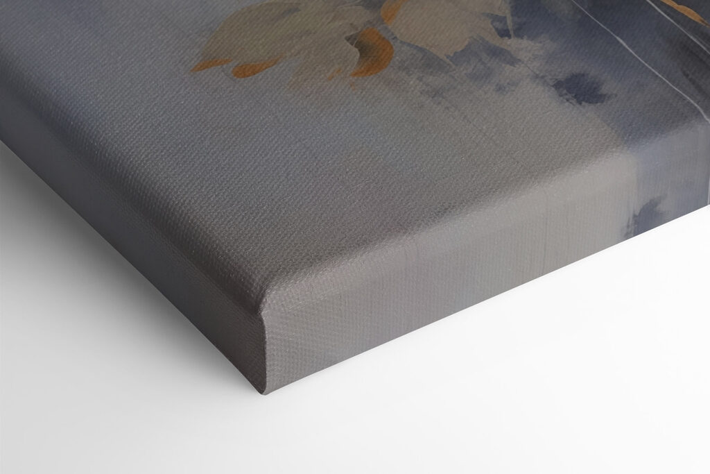 Painting of white flowers Painting of white flowers