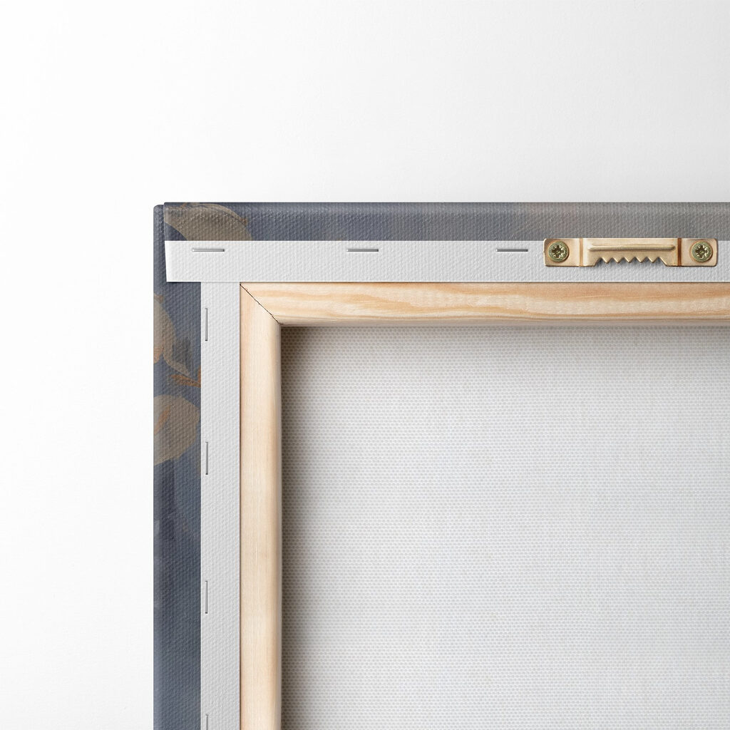 Painting of white flowers Painting of white flowers