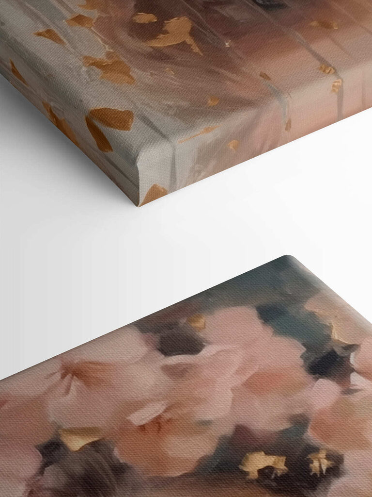 Woman with flowers in her hair Woman with flowers in her hair