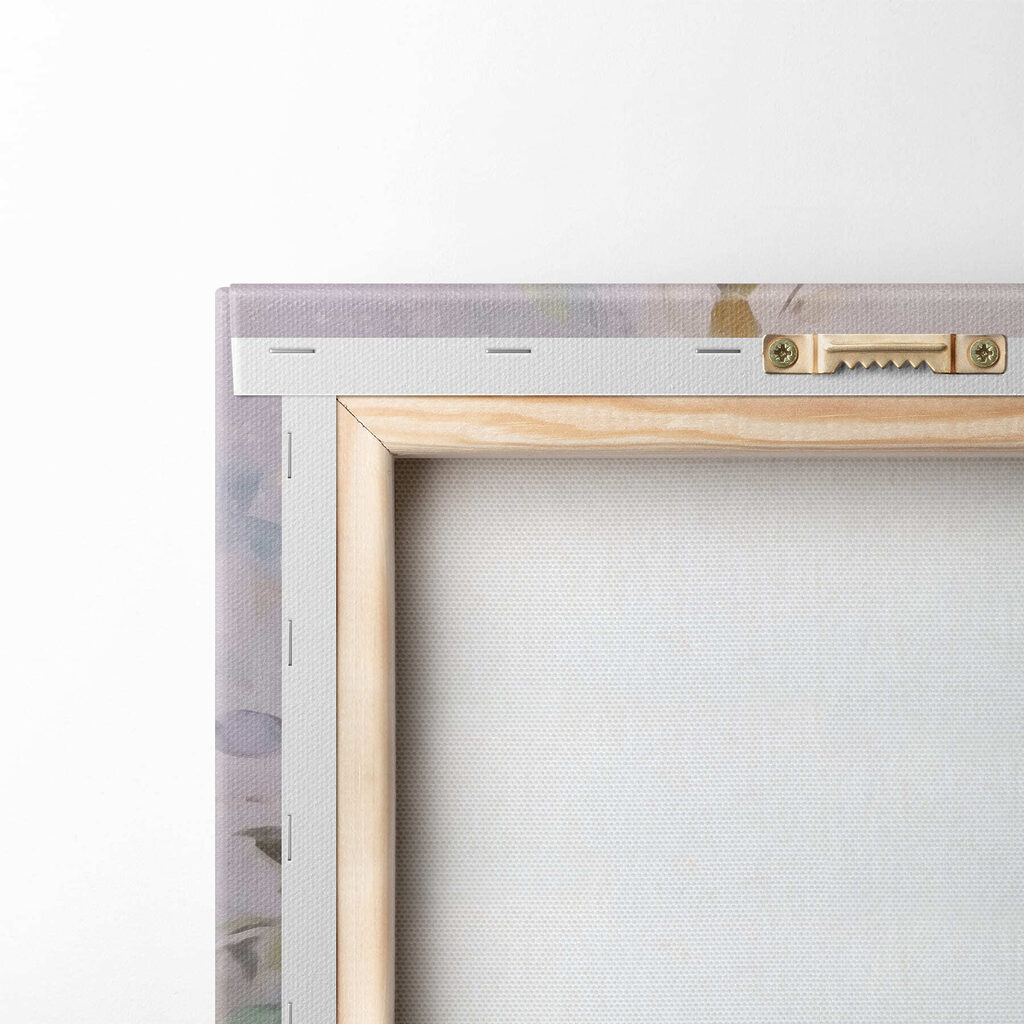 Painting of white flowers