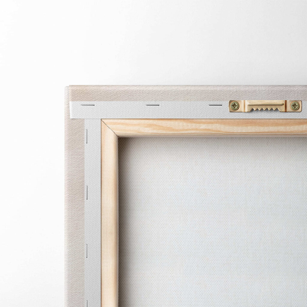 Painting of a person with a pink and grey background Painting of a person with a pink and grey background