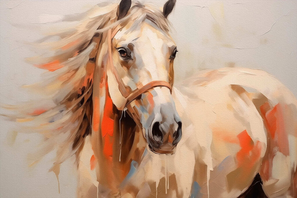 Painting of a horse